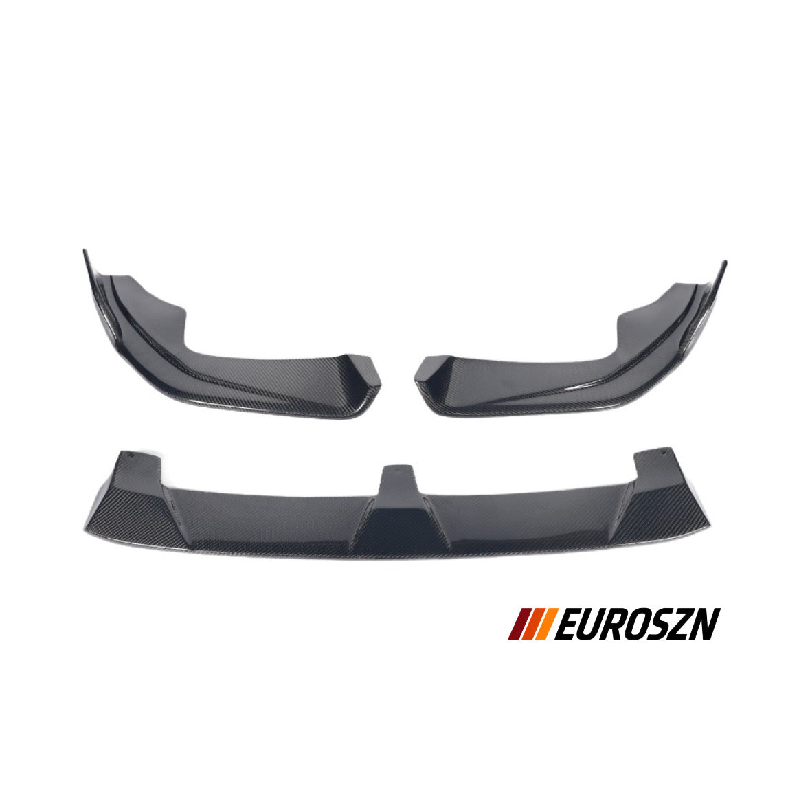 BMW LCI X3M / X4M Carbon Fiber Front Lip (3-Piece)