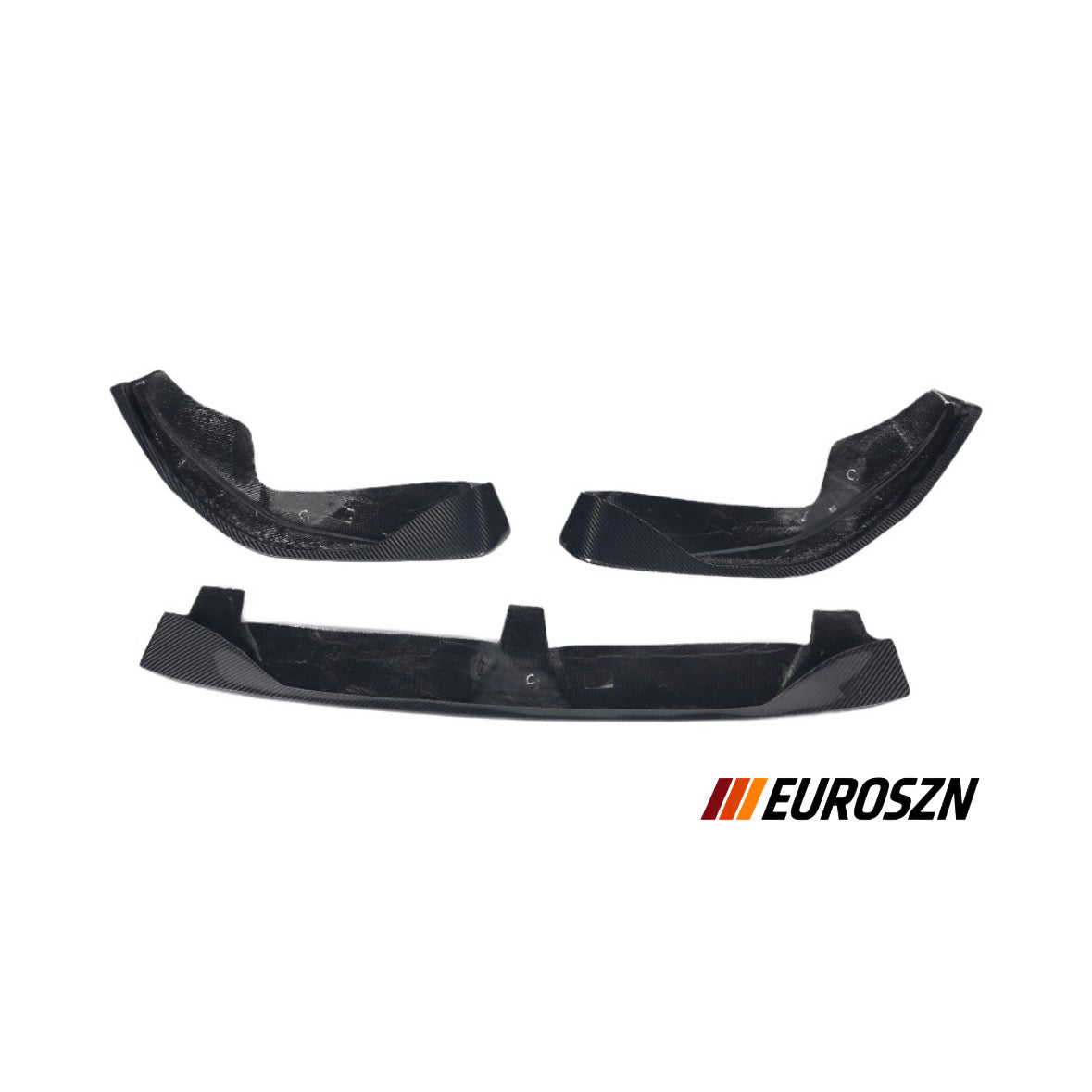 BMW LCI X3M / X4M Carbon Fiber Front Lip (3-Piece)