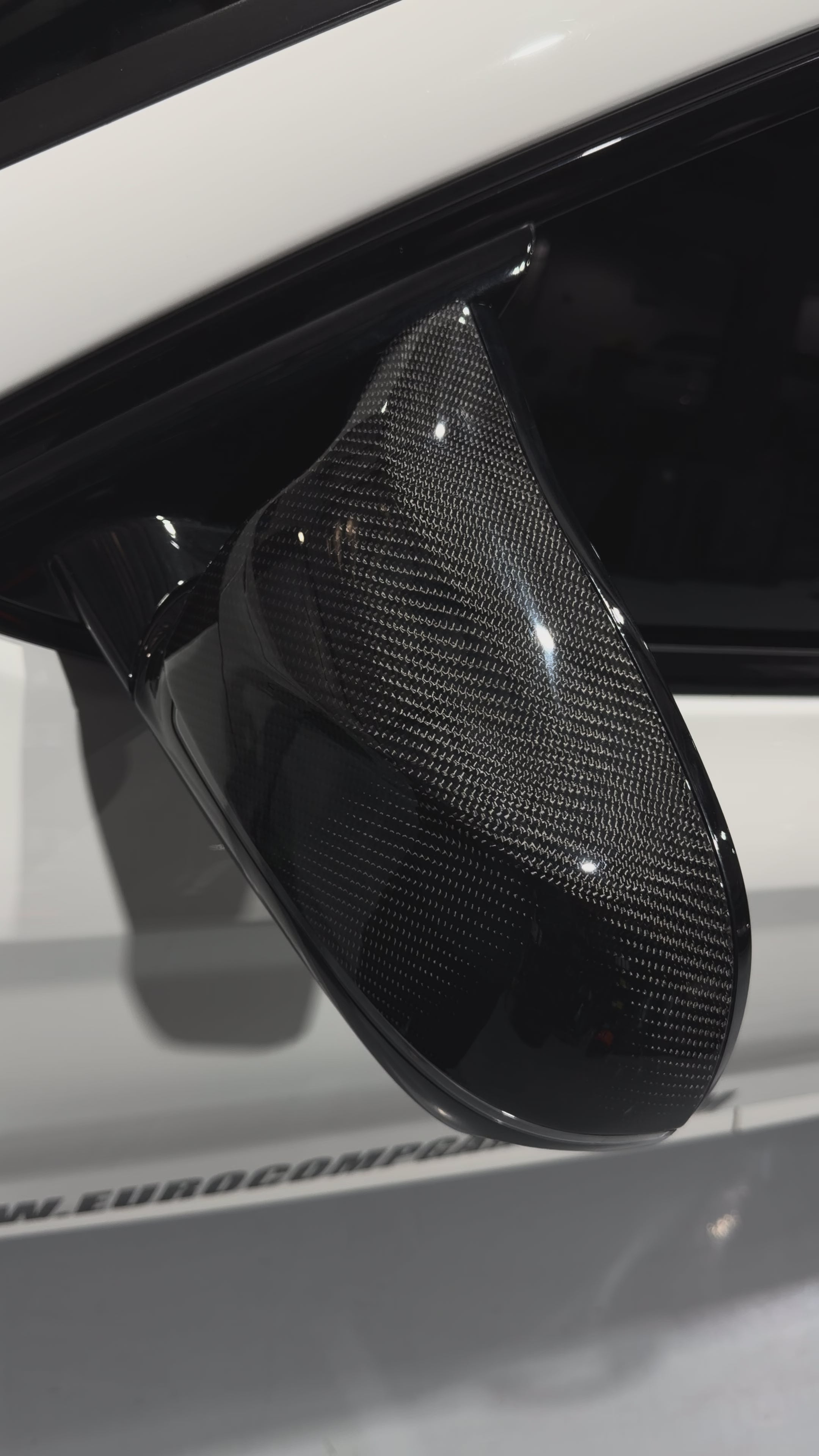 BMW X3M / X4M / X5M / X6M OEM M Style Carbon Fiber Mirror Caps